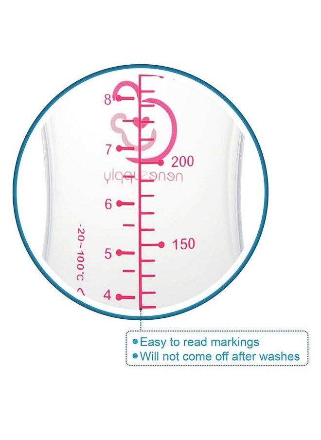 NENESUPPLY Wide Mouth Feeding Bottle 9Oz Storage Bottle Compatible With Spectra S2 Spectra S1 And 9 Plus Pumps Inc Nipple And Sealing Disc Compatible With Spectra S2 Accessories And Spectra Pump Parts  - Image 5