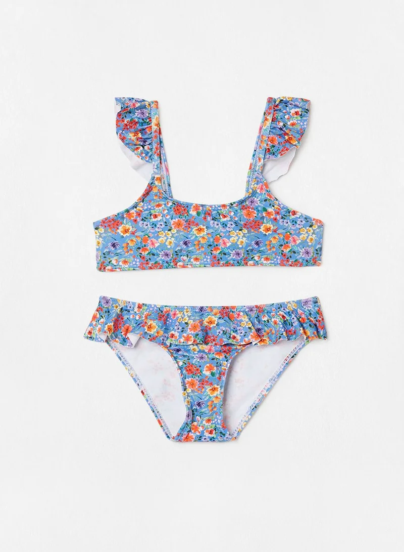 MANGO Kids Floral Bikini