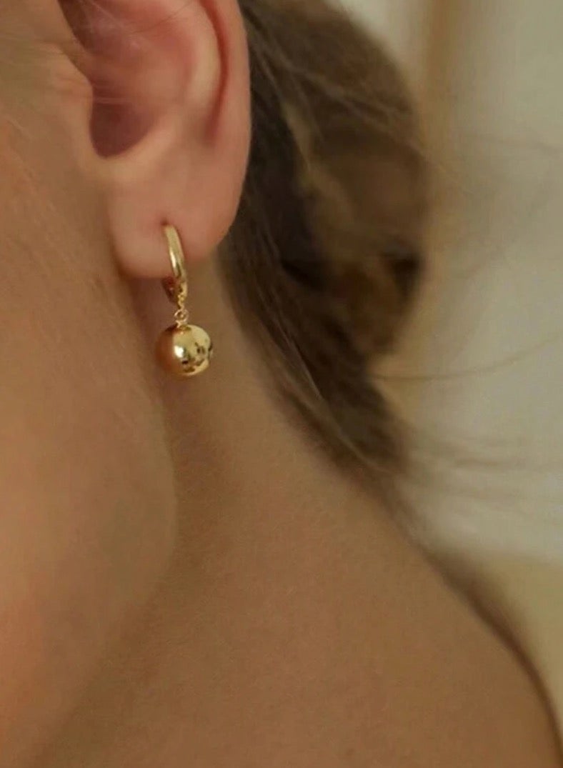 إيكوال حلق اذن نسائي من الاستانلس ستيل دائري أنيق وعالي الجودة - Image 2