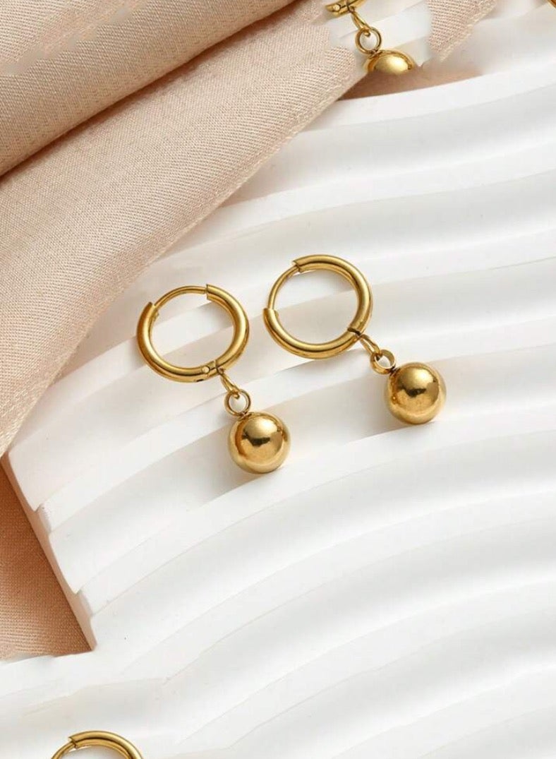 إيكوال حلق اذن نسائي من الاستانلس ستيل دائري أنيق وعالي الجودة - Image 4