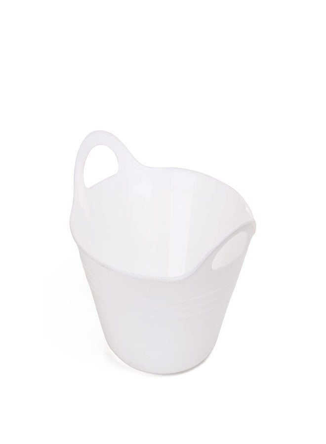 Mintra Home Plastic Bowls with Handles (970ml Small 3pk, White) - Image 3