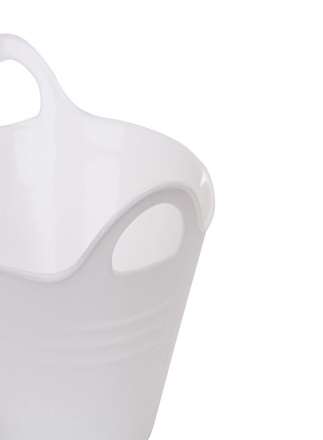 Mintra Home Plastic Bowls with Handles (970ml Small 3pk, White) - Image 4