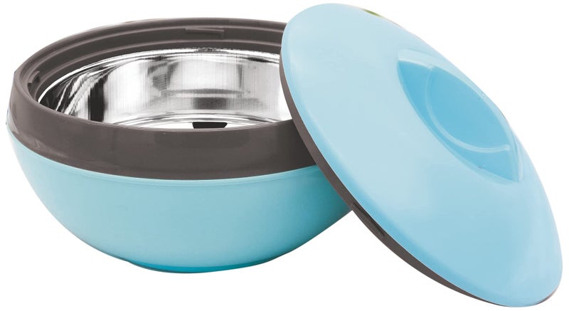 Asian Venus Inner Steel Casserole, 1500 ml, Blue|PU Insulated| BPA Free | Odour Proof| Food Grade | Easy to Carry | Easy to Store | Ideal for Chapatti | Roti | Serving Casserole - Image 1