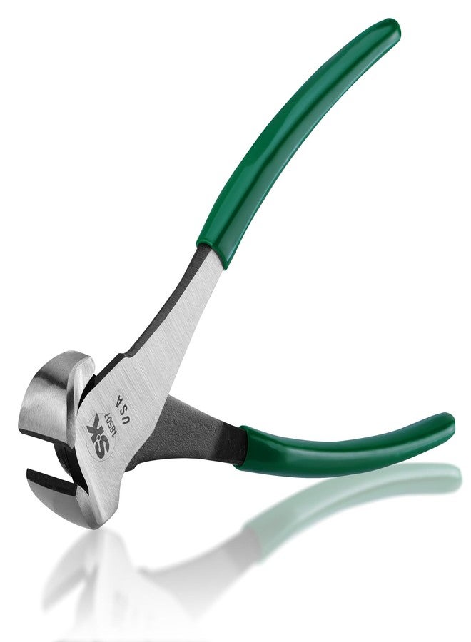 اس كي كي كماشة قطع طرفية مقاس 7 بوصات من SK Tools USA، كماشة سحب مسامير شديدة التحمل، مصنوعة من الفولاذ عالي الكربون، ومقبض مبطن لقبضة مريحة - Image 1
