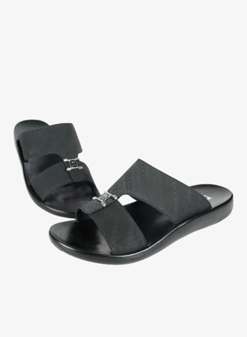 barjeel uno Black 008-3547 Barjeel Mens Arabic Sandals 63071 Black for Men | Best Price UAE