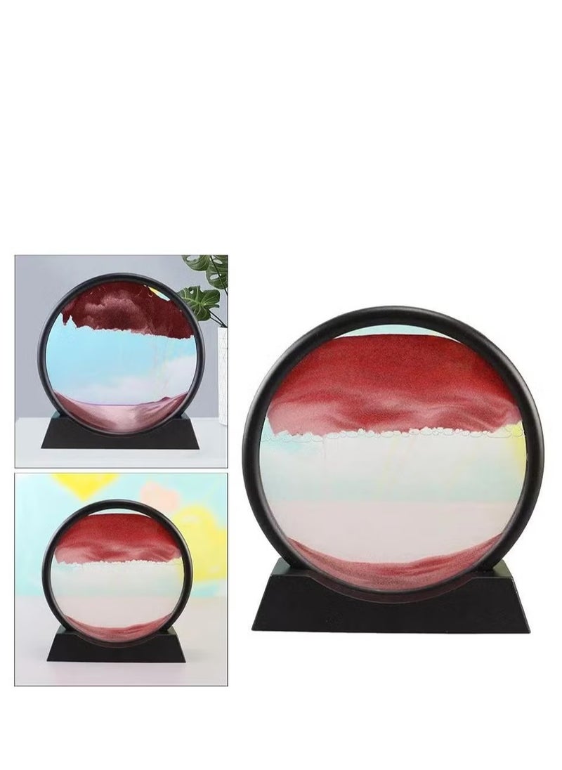 Generic 3D artwork by Animated Sands in the Depths of Salary, for practical home and office decor - Brown  - Image 3