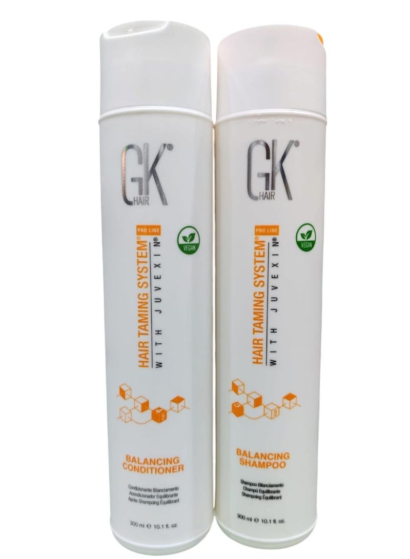 شامبو300 مل وبلسم 300 مل مدعم بالجوفكسين لاصلاح الشعر المتضرر واعادة الترطيب