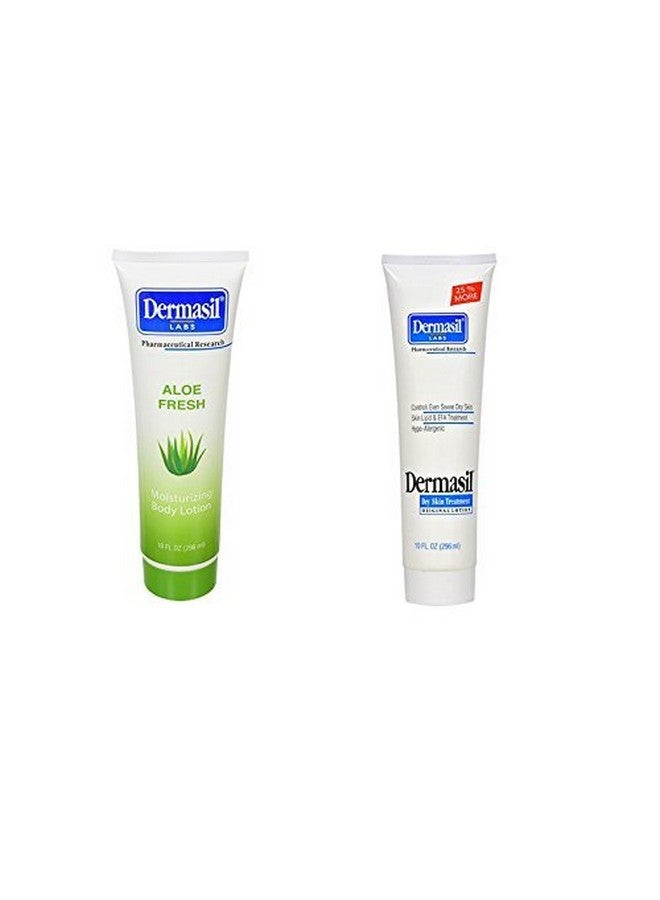 Ermasil Lotion 10 Oz Tubealoe Fresh & Dry Skin Treatment