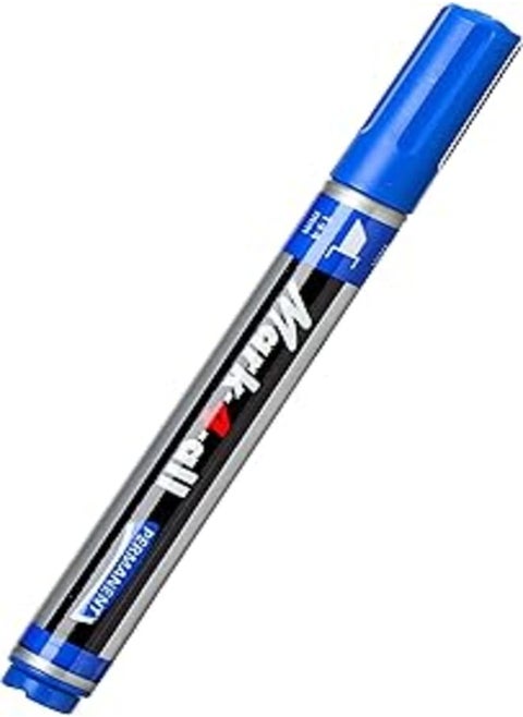 Stabilo mark 4 all chisel permanent marker - blue