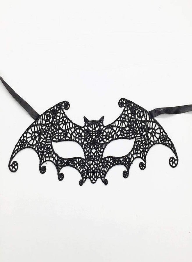 Digital Shoppy Reversible Silver Black Lace Venetian Mask Party Masquerade Queen Eye Mask Women Cosplay Costume Christmas Party Halloween Masks (Silver 16) - Image 2