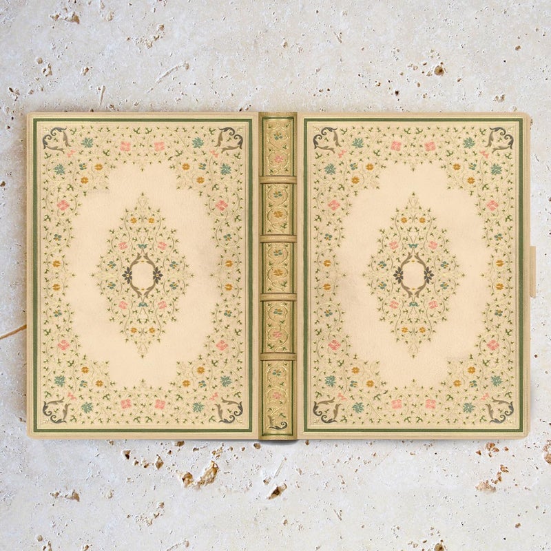 KleverCase Book Cover for Any eReader with a 6 to 6.8 Inch Screen or 7.5 to 5.1 Inches in Size. Fits Any e-Book Reader Including kobo, Nook, Kindle, Paperwhite, Sony, storytel. (Vintage Flowers) - Image 2