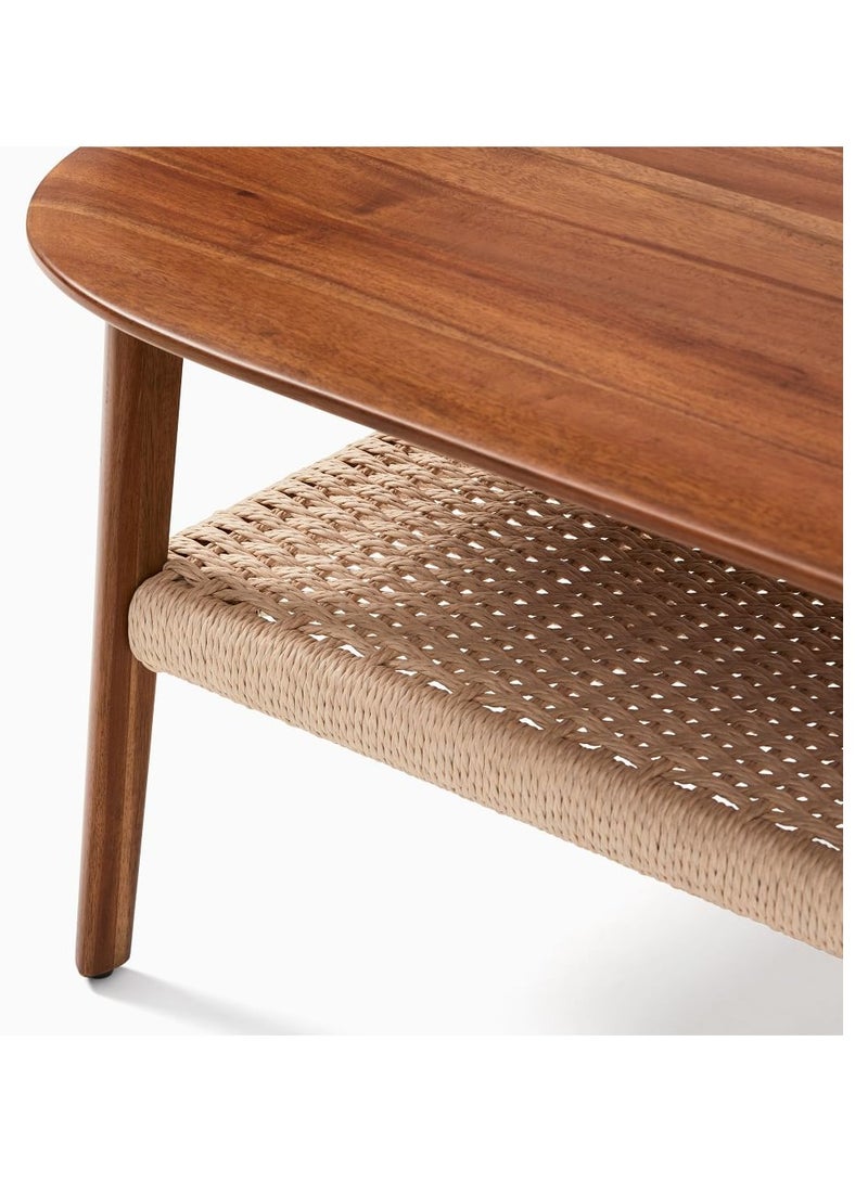Generic Luxury coffee table for living room with modern design.  Made of metal base and wooden surface.  It is characterized by stability, elegance and suitable size that helps in easy transportation.  - Image 4