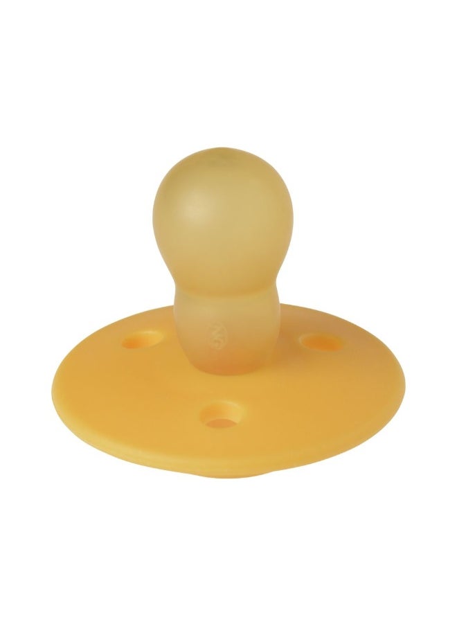 Mininor Round Latex Pacifier 6M+  Sunflower  - Image 3