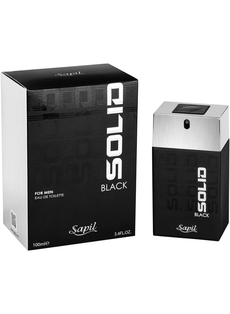 سابل سابيل - عطر او دي تواليت سوليد بلاك 917 سعة 100 مل، للرجال - Image 1