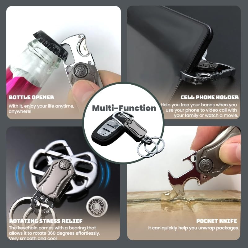 LANTING Multi-Functional Keyring with Bottle Opener and Mobile Phone Holder - Image 3