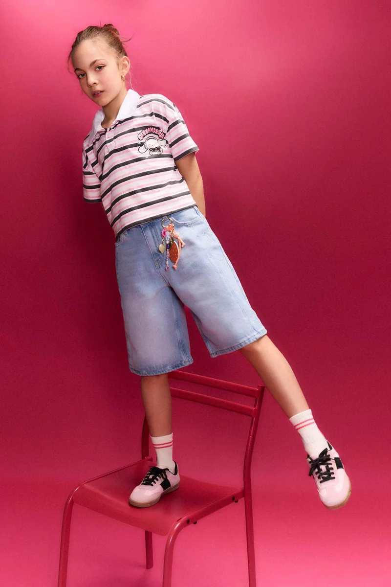 ديفاكتو Girl Denim Shorts