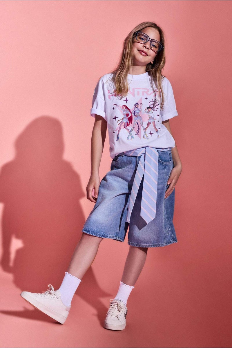 DeFacto Girl Denim Shorts - Image 1