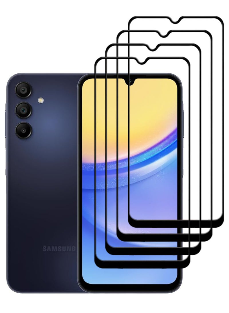 ACLIX 4 Pieces Antistatic ESD Dustproof Premium Quality High Definition Tempered Glass Screen Protector Designed For Samsung Galaxy A16 5G - Image 1