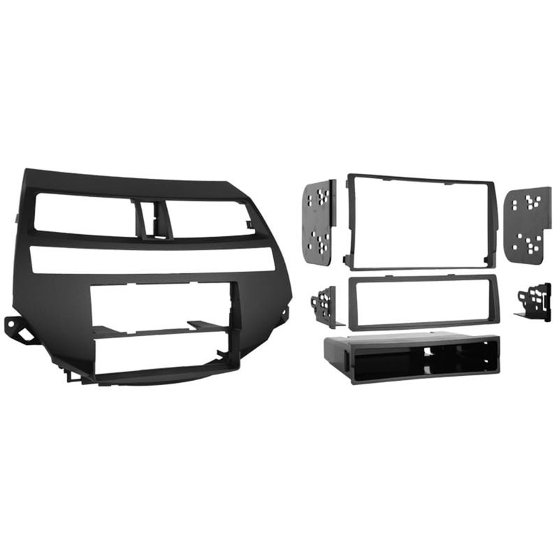 Metra 99-7875 Single/Double DIN Installation Kit for 2008-2009 Honda Accord Vehicles with Dual-Zone Climate Controls - Image 1