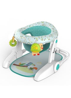 TEKNUM TEKNUM Baby Portable Dining Feeding Chair and Recliner Activity Chair - Green  - Image 1