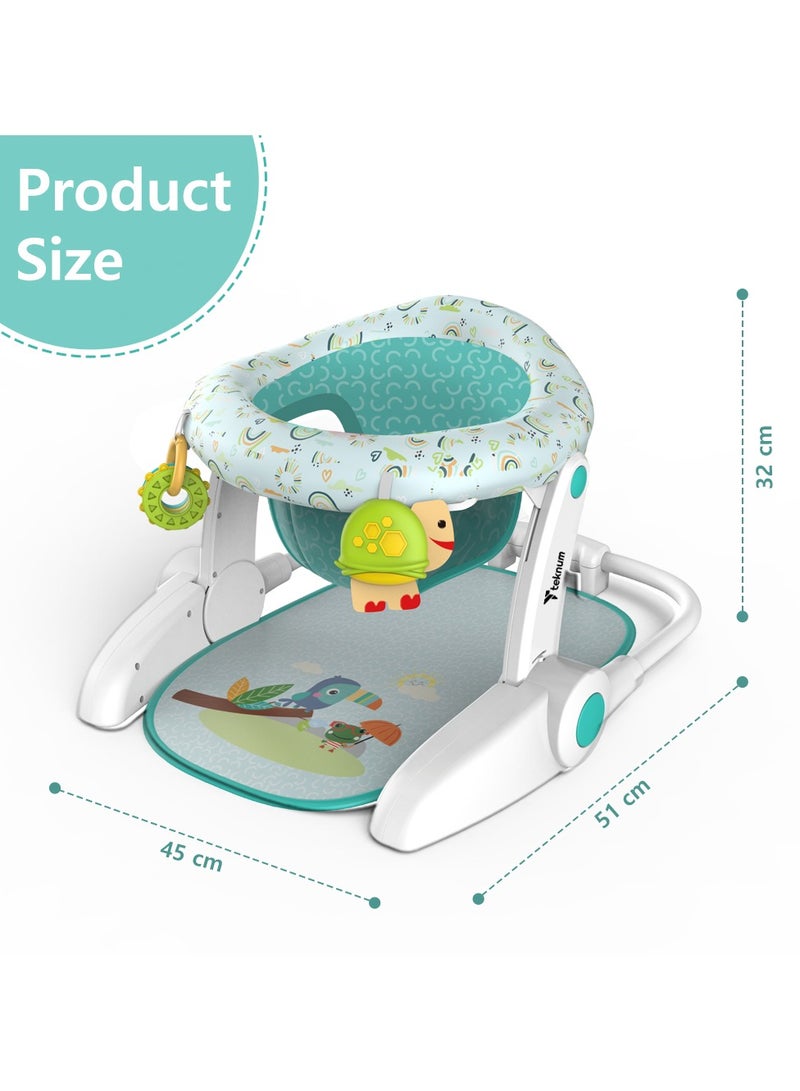 TEKNUM Baby Portable Dining Feeding Chair and Recliner Activity Chair - Green