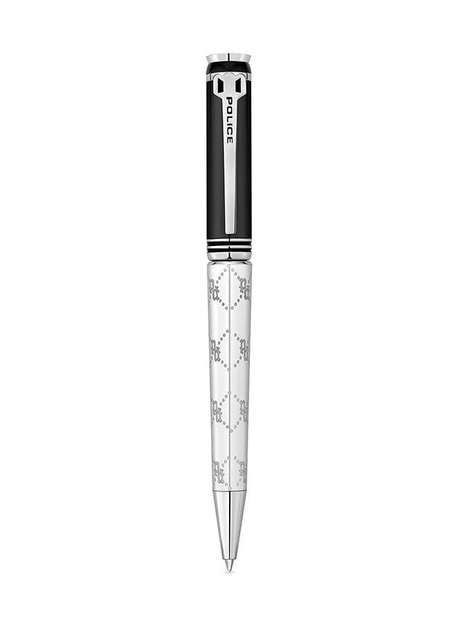 POLICE Monotype Pen For Men Silver Color