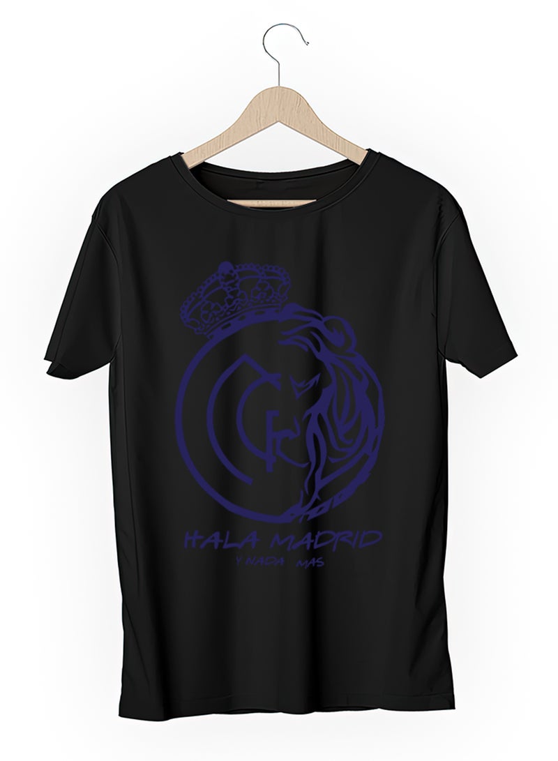 Fashion World Cotton T-shirt Printed with High-quality Real Madrid Club - Image 3