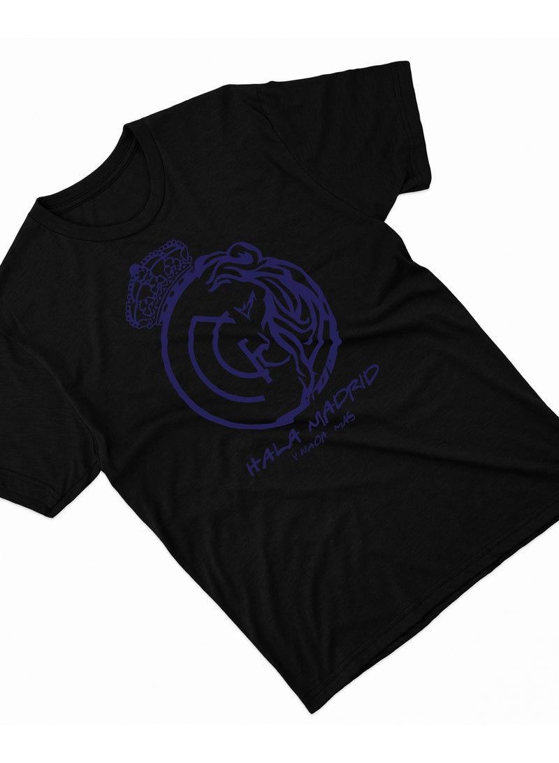 Fashion World Cotton T-shirt Printed with High-quality Real Madrid Club - Image 2