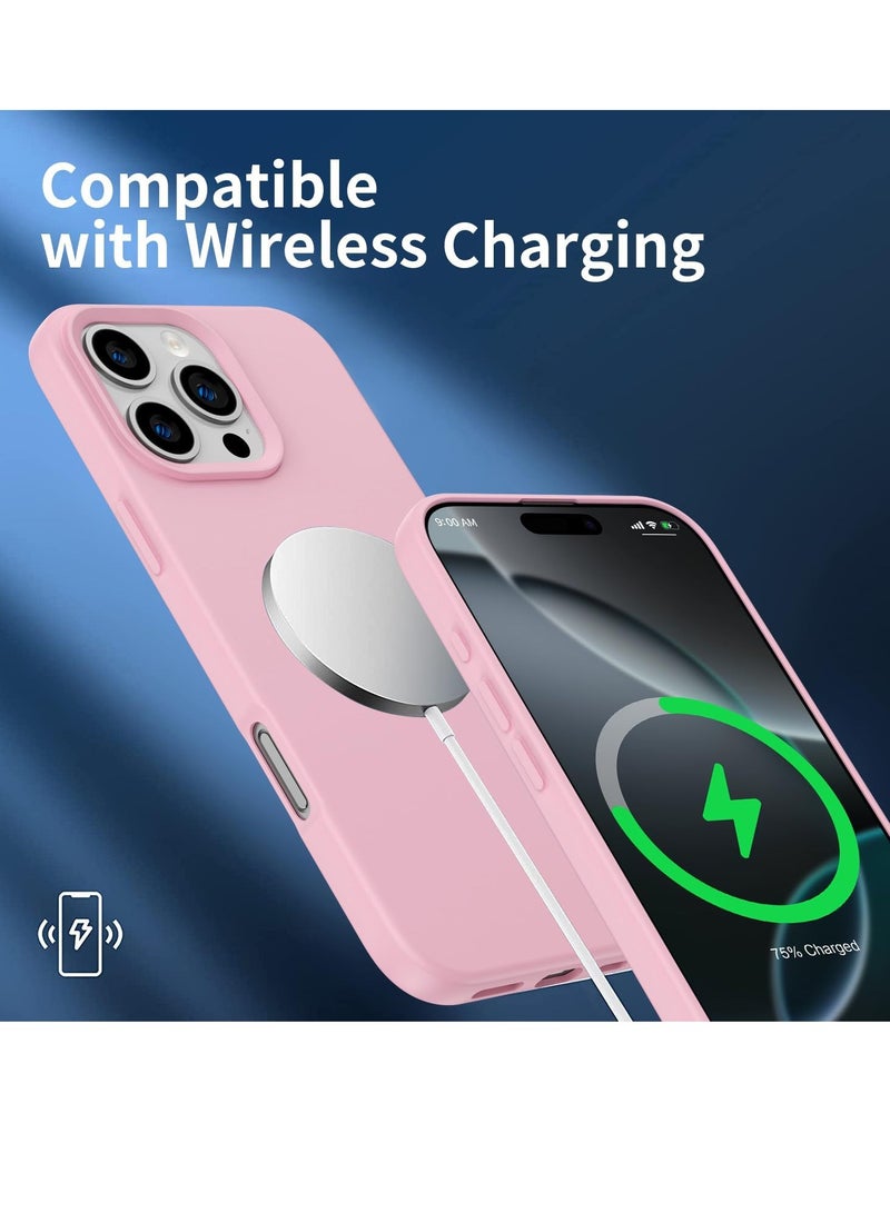 MIGOFAST Designed for iPhone 16 Pro Max Case Silicone Ultra Slim Shockproof Phone Case with Soft Anti-Scratch Microfiber Lining Enhanced Camera Protection Phone Case for 16 Pro Max - Image 3