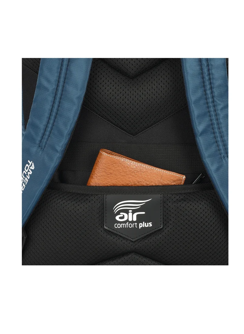 AMERICAN TOURISTER  Segno 2.0 Laptop Backpack, 31L Capacity, Polyester, Navy|Antimicrobial Treated Lining|Back Quick Access Pocket|Expandable|Padded Shoulder Strap|Fits 15.6" Laptop|Bottle Holder - 1 Year International Warranty  | Best Price UAE