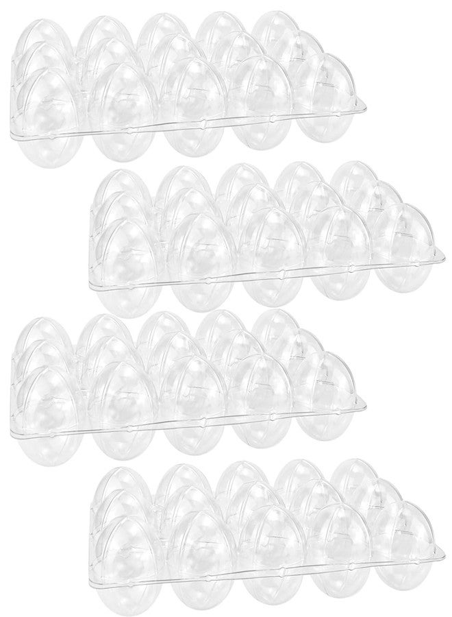 LCJAOF 4 Sets Sugar Flower Drying Molds - Plastic Fondant Shaping Trays for Cake Decoration and Sugarcraft, Gum Paste, Chocolate, and Dessert Baking Tools - Image 1