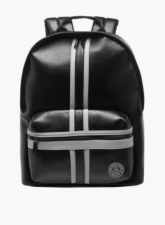 Lee Cooper Panelled Backpack with Adjustable Shoulder Straps