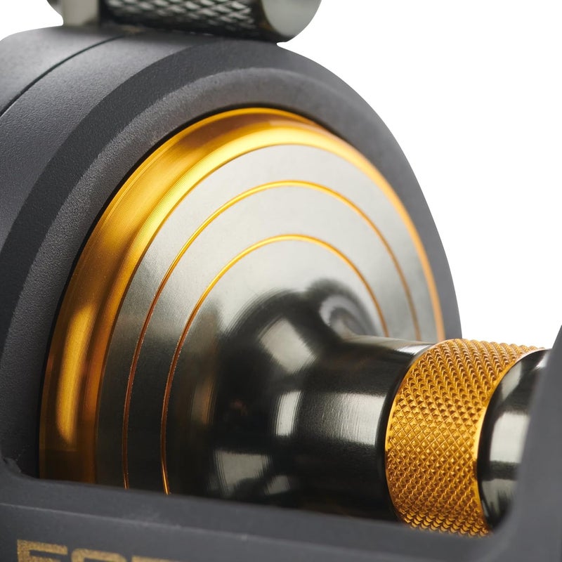PENN Fathom II Star Drag Conventional Fishing Reel, Black Gold, 25N - Image 4