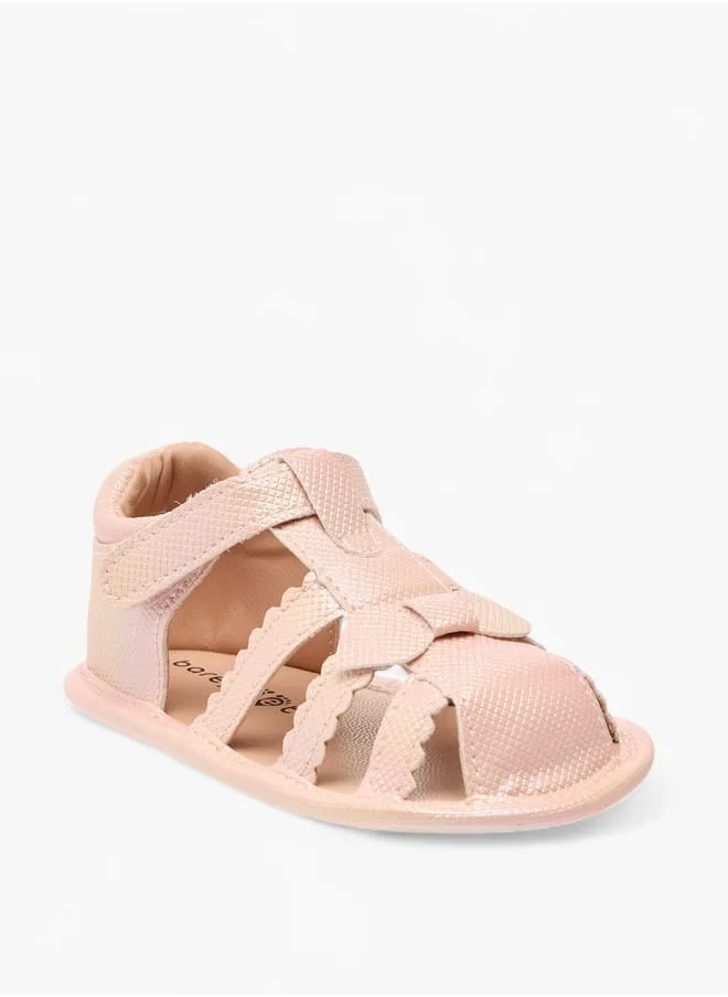 حافي القدمين Girls Pram Shoes