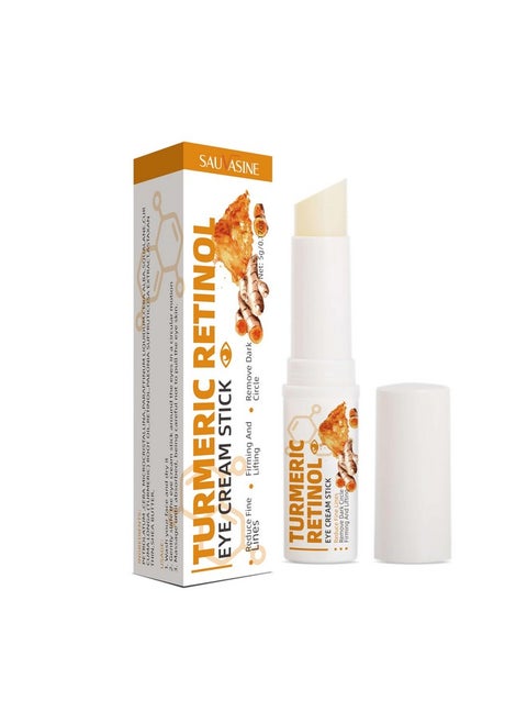 Turmeric Retinol Eye Stickeye Balm Stick Hydrating For Dark Circlewrinklesvisible Results In 34 Weeksanti Aging Under Eyeretinol Eye Cream For Puffiness And Bags Reduces Fine Lines