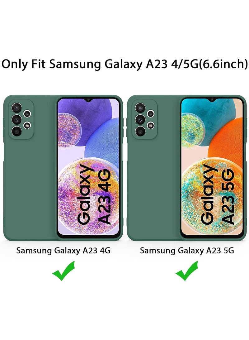 MUDISO Samsung Galaxy A23 4G/5G Case Cover Stylish Slim Liquid Silicone Full-Body Protective Cover for Samsung Galaxy A23 4G/5G - Image 2