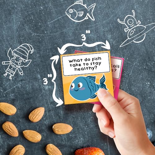 Savoychef 500 Joke Notes for Kids - Lunch Box Notes for Kids - Inspirational Motivational Notes for Children - Jokes and Puns for Boys and Girls - Great for Parties, Schools, Bake Sales, Picnics - Image 4