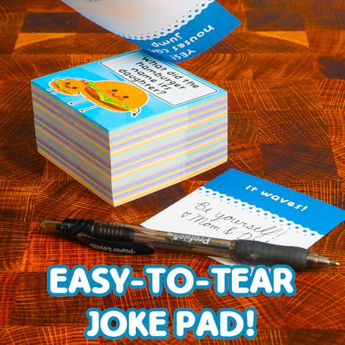 Savoychef 500 Joke Notes for Kids - Lunch Box Notes for Kids - Inspirational Motivational Notes for Children - Jokes and Puns for Boys and Girls - Great for Parties, Schools, Bake Sales, Picnics - Image 3