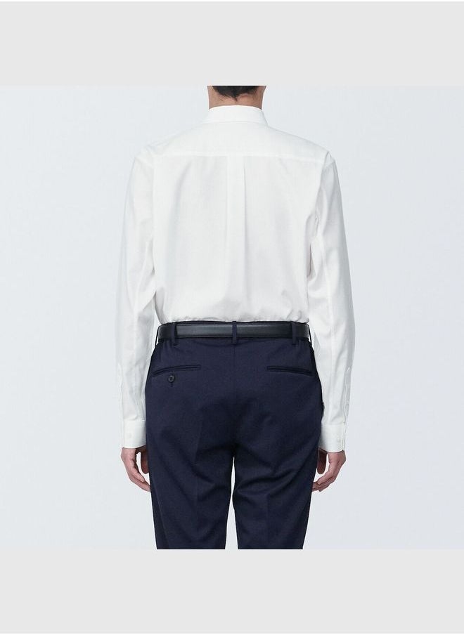 MUJI Non-Iron Button Down Collar Long Sleeve Shirt  - Image 4