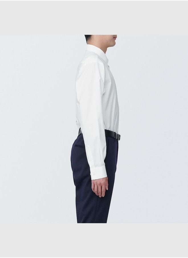 MUJI Non-Iron Button Down Collar Long Sleeve Shirt  - Image 3