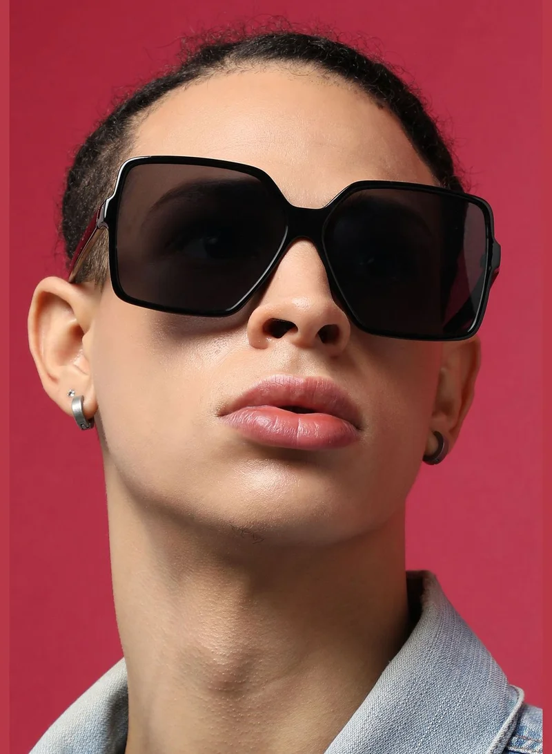 French Accent Polarized Full Rim Butterfly Sunglass For Men