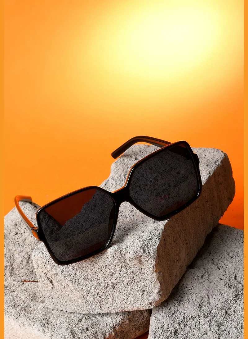 French Accent Polarized Full Rim Butterfly Sunglass For Men