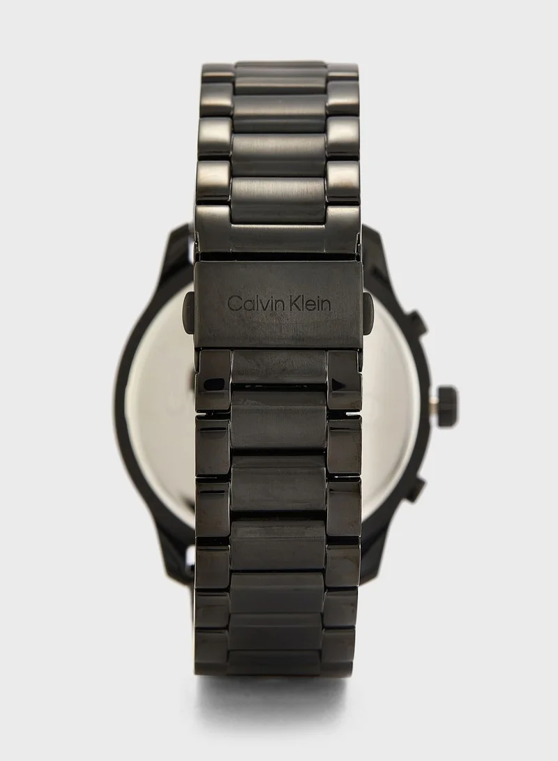 CALVIN KLEIN Stainless Steel Chronograph Watch