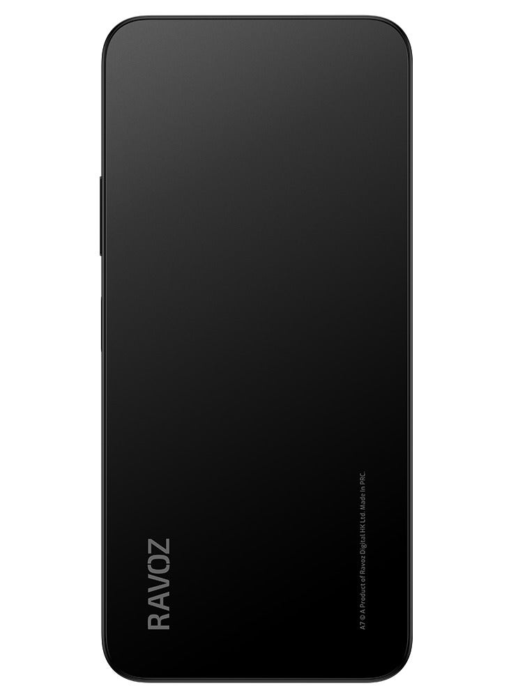 Ravoz A7 No Camera No GPS, 12GB RAM (4GB + 8GB Expandable), 128GB ROM | NFC | Black (UAE Version) - Image 3
