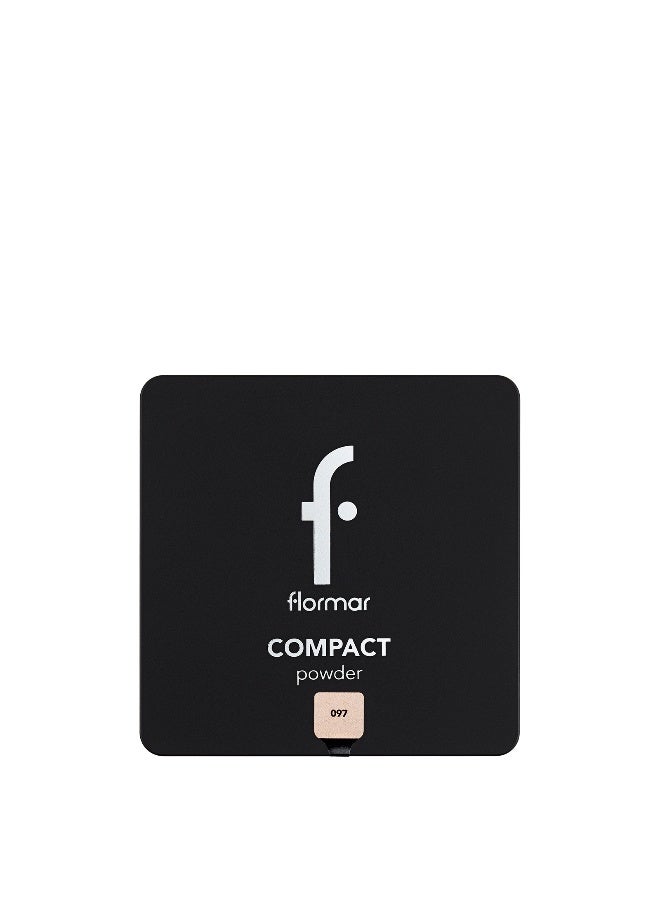 flormar NP Compact Powder -097 Light Cream - Image 2