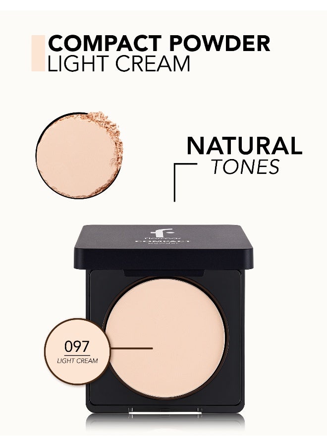 flormar NP Compact Powder -097 Light Cream - Image 5