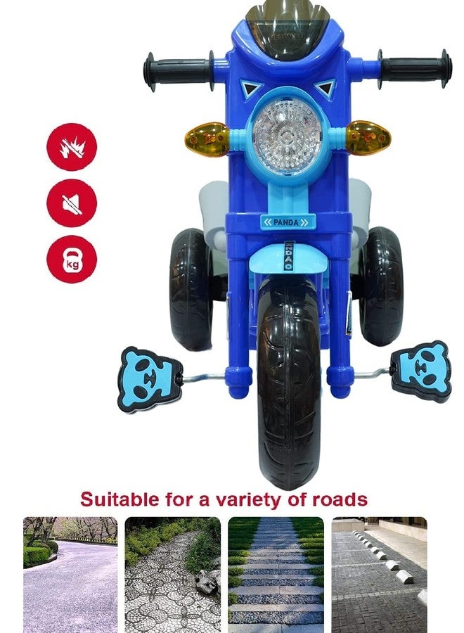 JoyRide Mini Bullet Scooter for Kids Plug & Play with Head Light Cushion Seat High Java Tricycle Smart Design Ride On Tricycle (Blue) - Image 2
