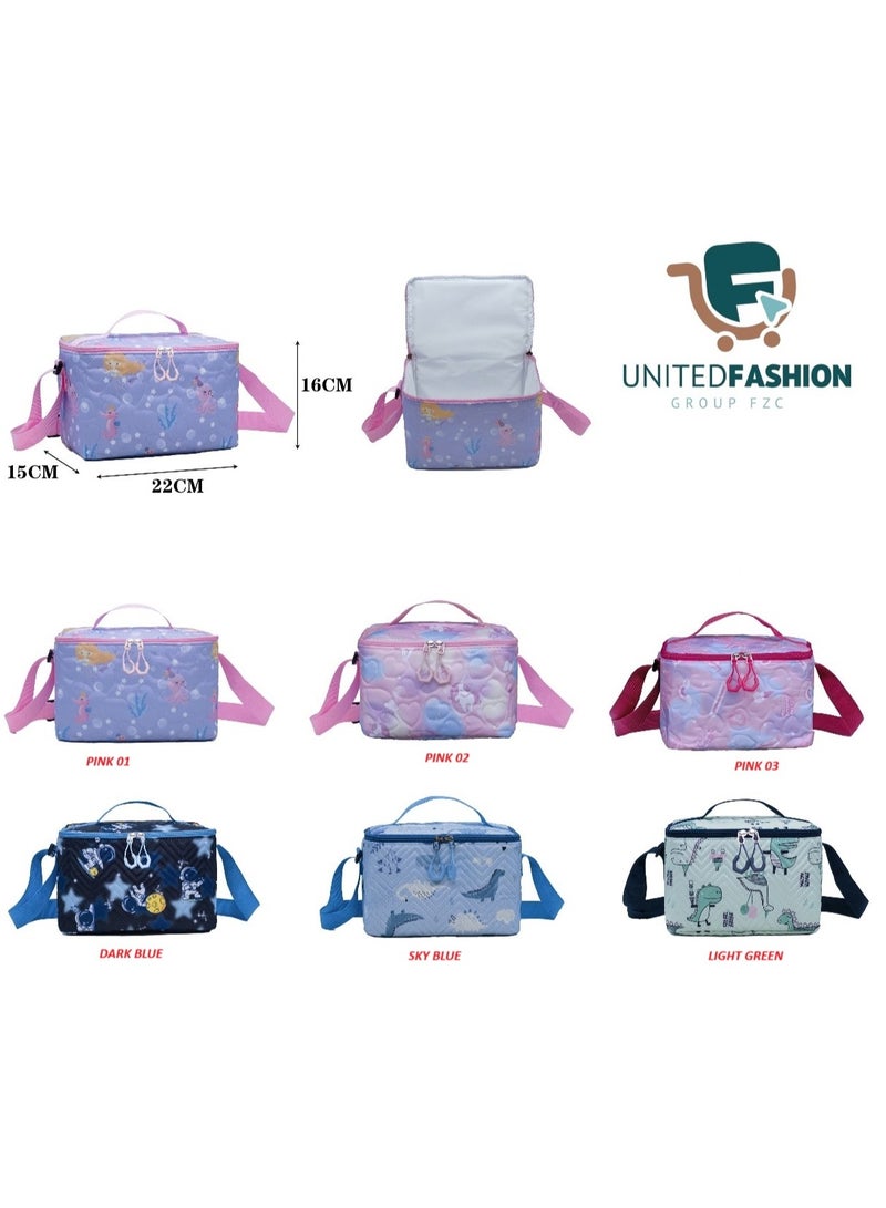 Wellme Hot & Cool Insulated Lunch Bag Expandable Lunch Bag suitable for Work Office School Travel - Lunch Bag for Men and Women - Lunch Box Leak proof with Adjustable Shoulder Strap WM-5035 - Image 1