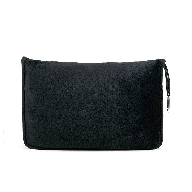 Multifunctional 2-in-1 Car Pillow Blanket Black 