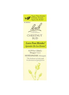 Bach Bach, Original Flower Remedies, Chestnut Bud, 0.35 fl oz (10 ml)  - Image 1